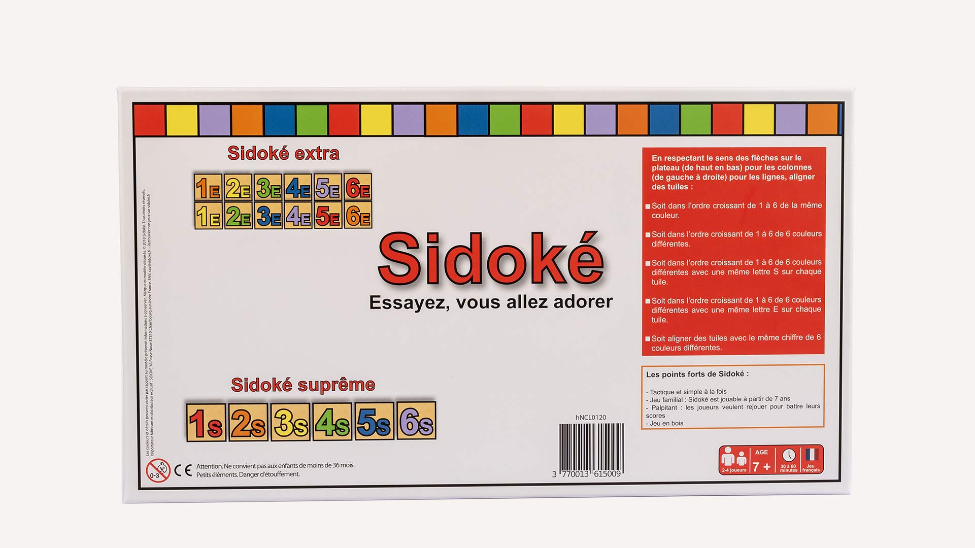 Sidoké Gra planszowa - Gra planszowa - Gra strategiczna i logiczna - Gra rodzinna