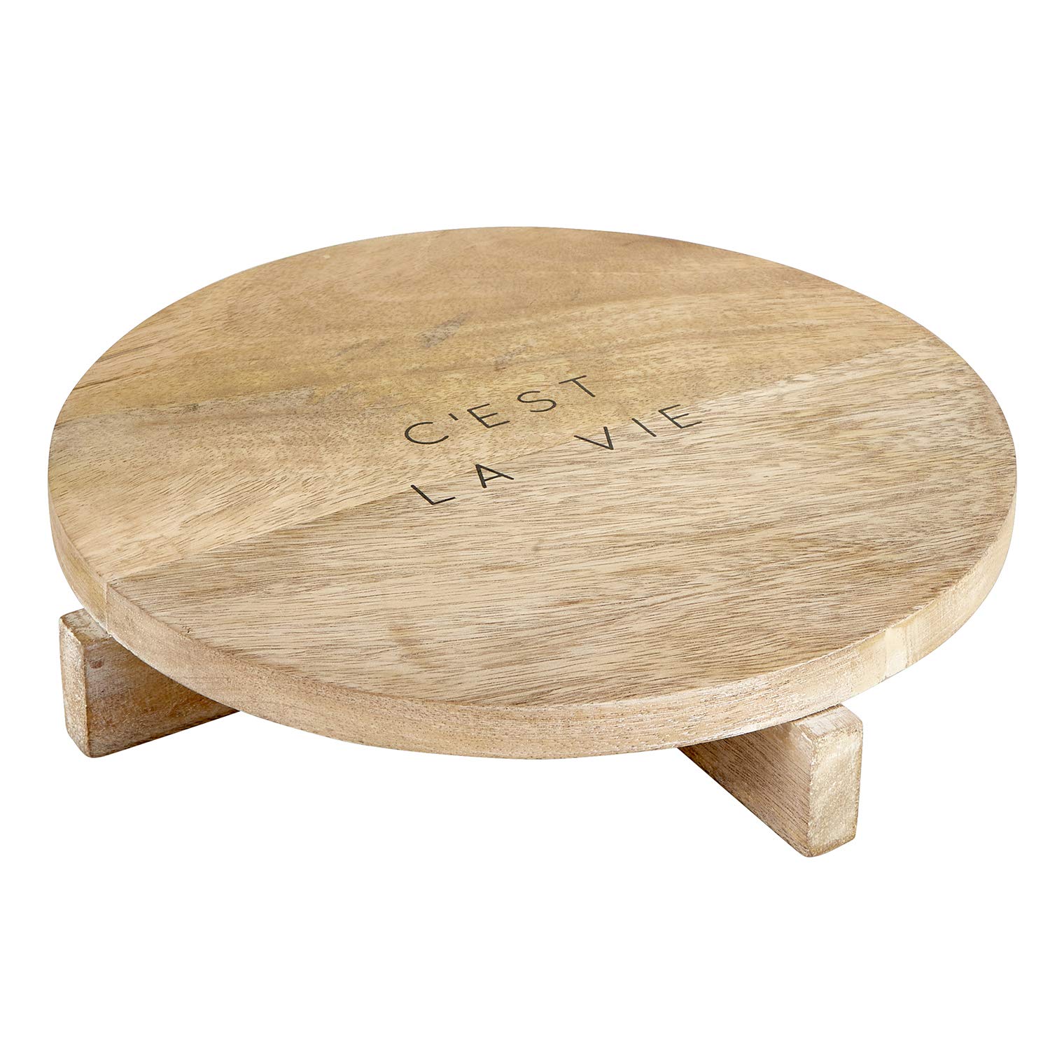 Santa Barbara Design Studio Tabla de queso, C'est La Vie, 11" de diámetro