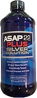 Vista 1 de American Biotech Labs - ASAP 22 Plus Silver Solution - Apoyo al sistema inmunológico, suplemento dietético de solución de plata de 22 ppm - (16 oz)