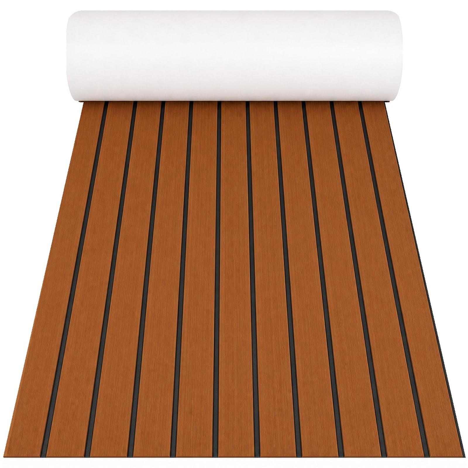 Finto Teak per Barca,Pavimentazione per Barca,Rivestimento per Pavimento per Barca,Facile da Tagliare E Regolare,per Utilizzati Pavimenti di Yachts,Ponti di Barche