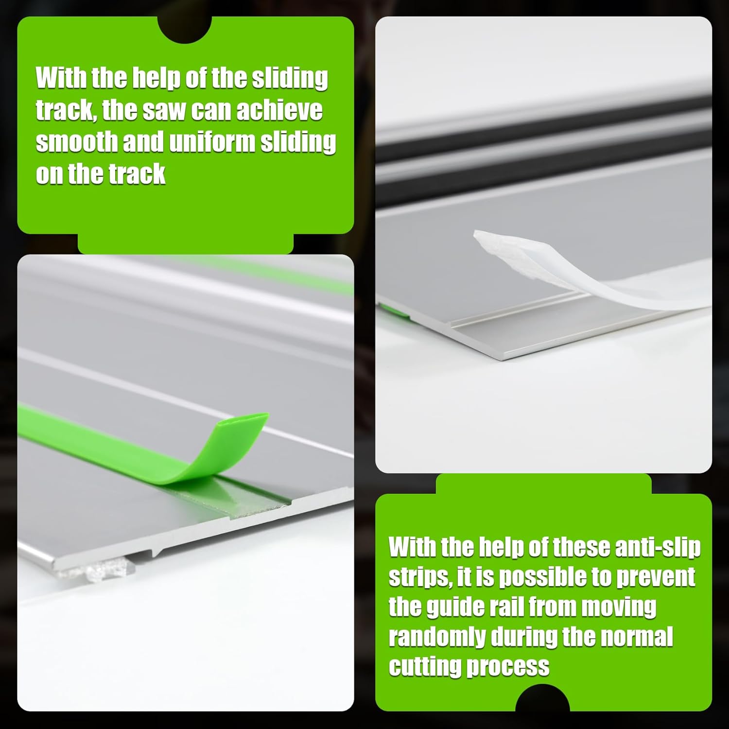 110in Guide Rail for Festool Track Saw for festool Track Saw,Festool FS1400/2 Guide Rail with 55-inch x2 and Connector, for TS55/TS75 Track Saws and Longer Cuts