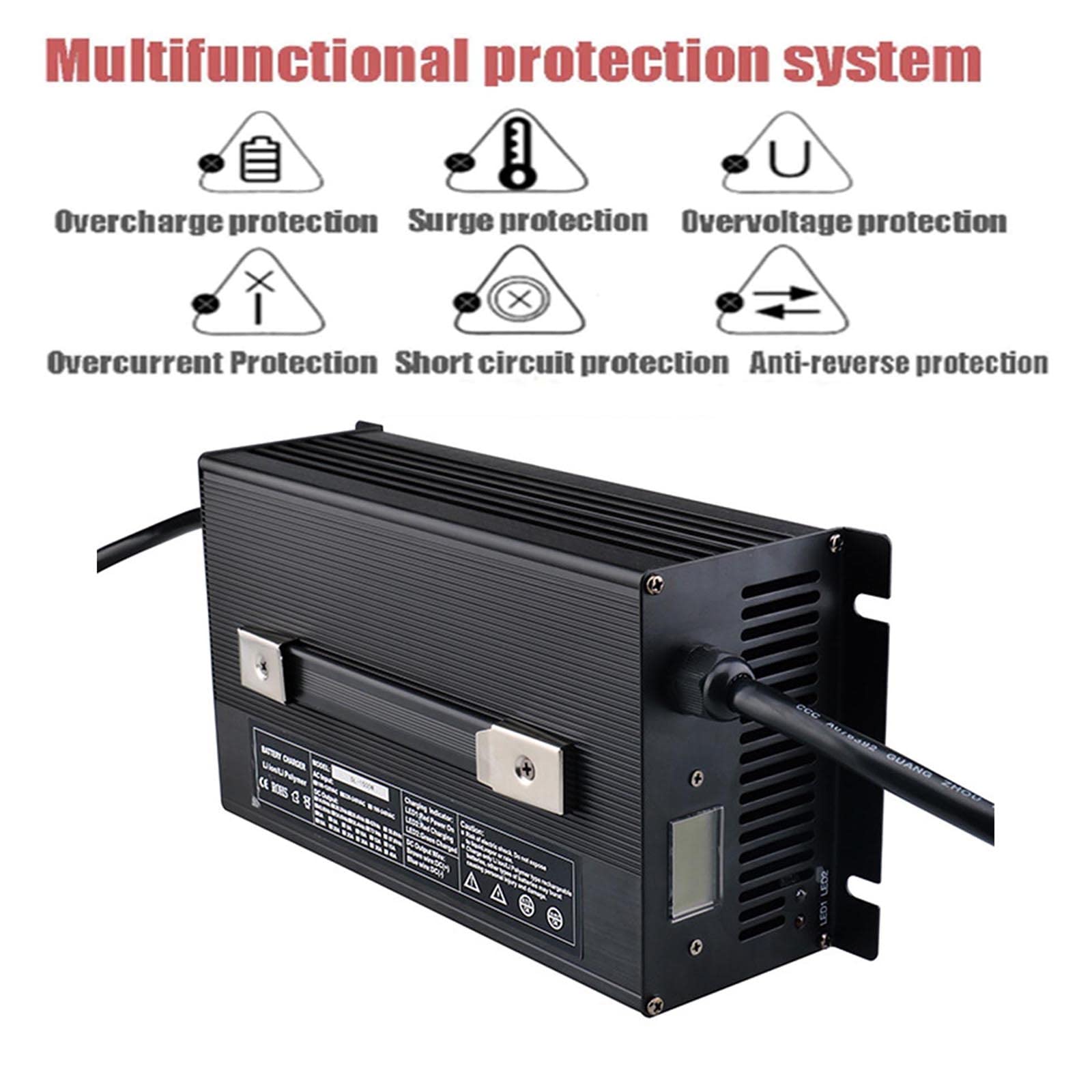 Cargador De Batería De Plomo Y Ácido De 1500W, 60V, 20A, para Vehículo Eléctrico De Cuatro Ruedas, Turista, Carga De Vehículo Eléctrico