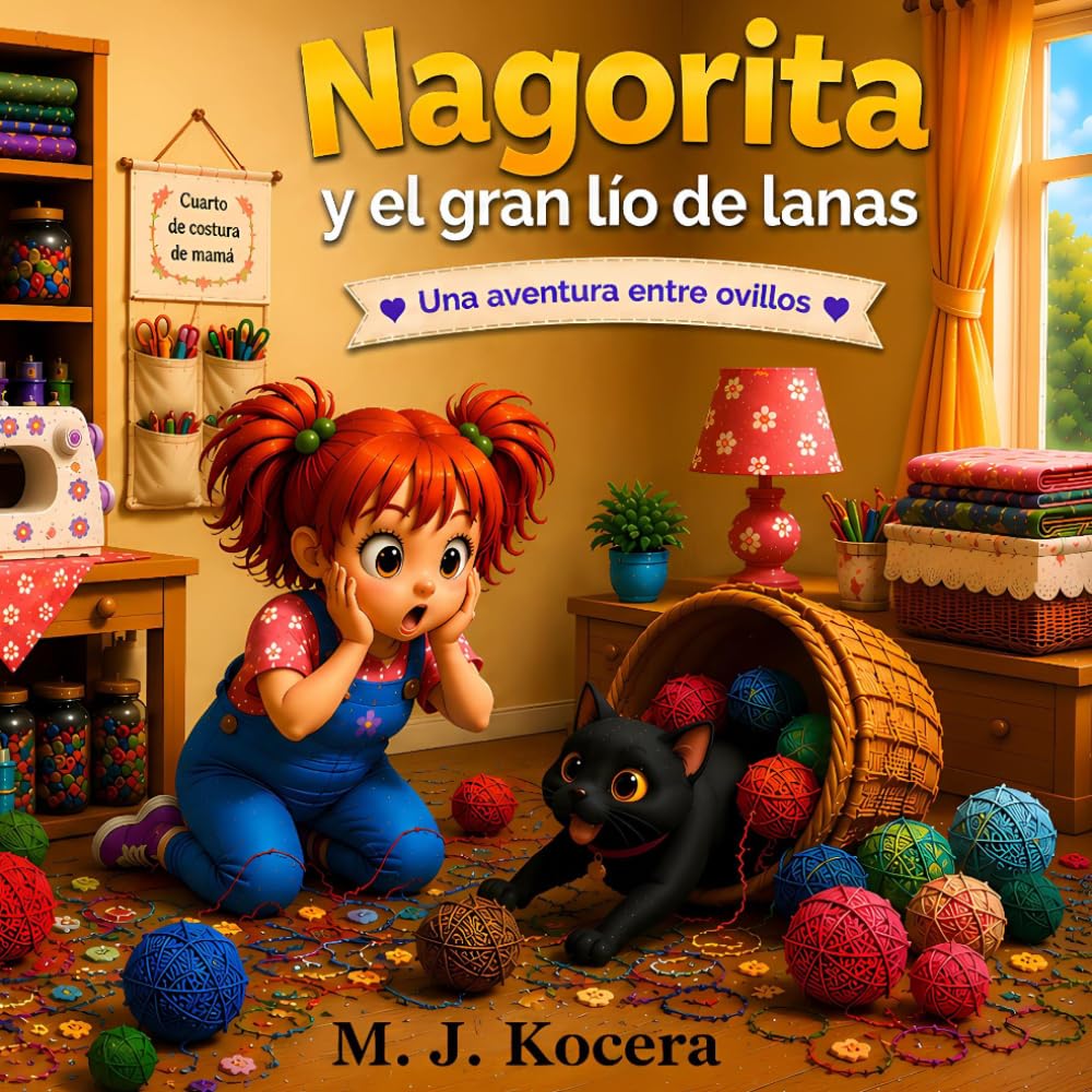 Nagorita y el gran lío de lanas: Una aventura entre ovillos (Aventuras de Nagorita)