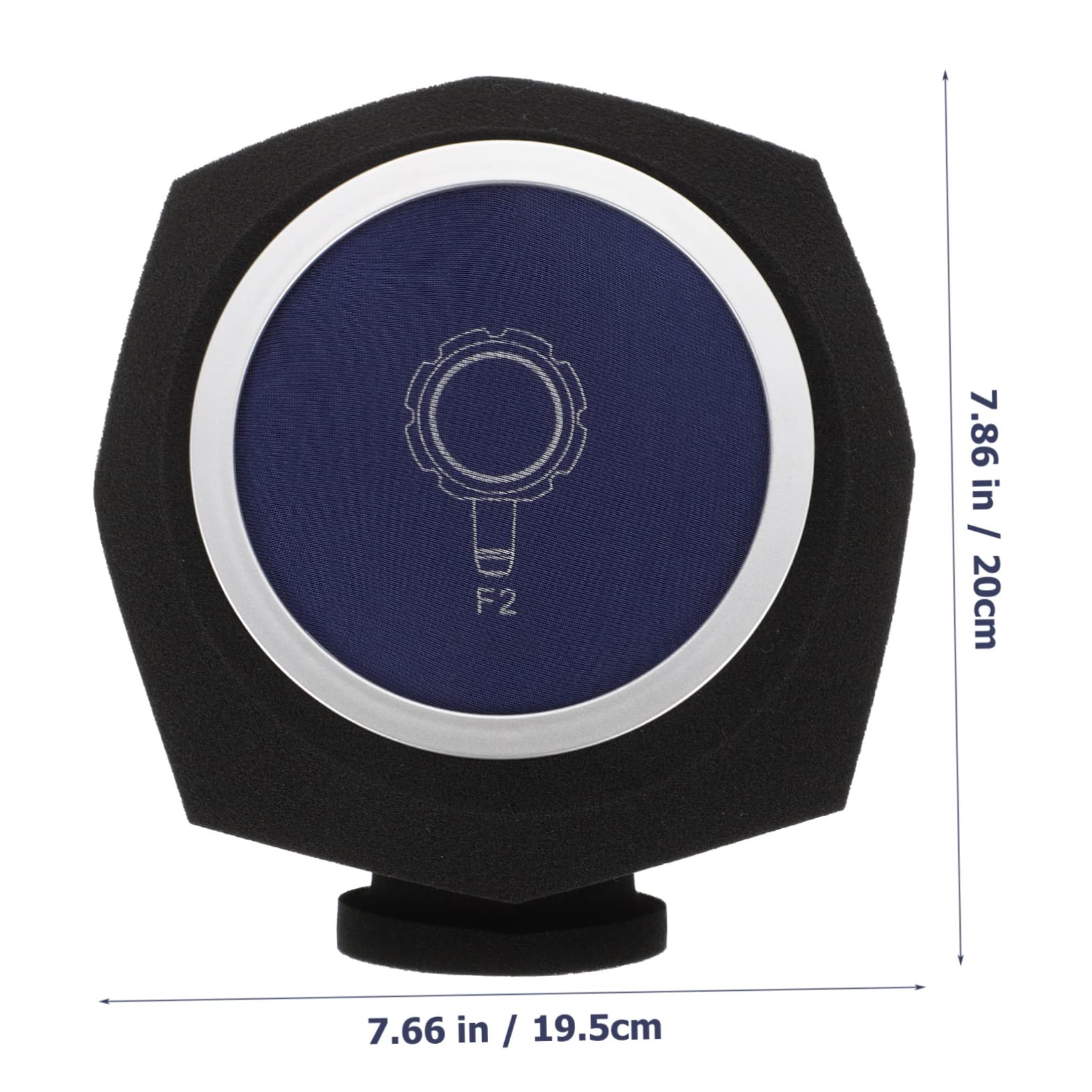 Copri Spugna per Microfono Blu F2, Copertura Fonoassorbente | Registrazione Indoor, Adattabilità Elevata, Riduzione del Rumore, Design Portatile