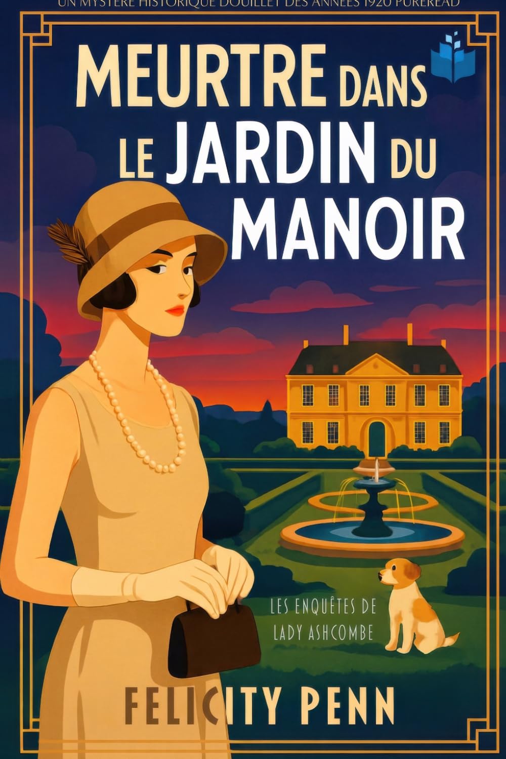Meurtre Dans le Jardin du Manoir: Édition en gros caractères (Les Enquêtes de Lady Ashcombe Édition en gros caractères)