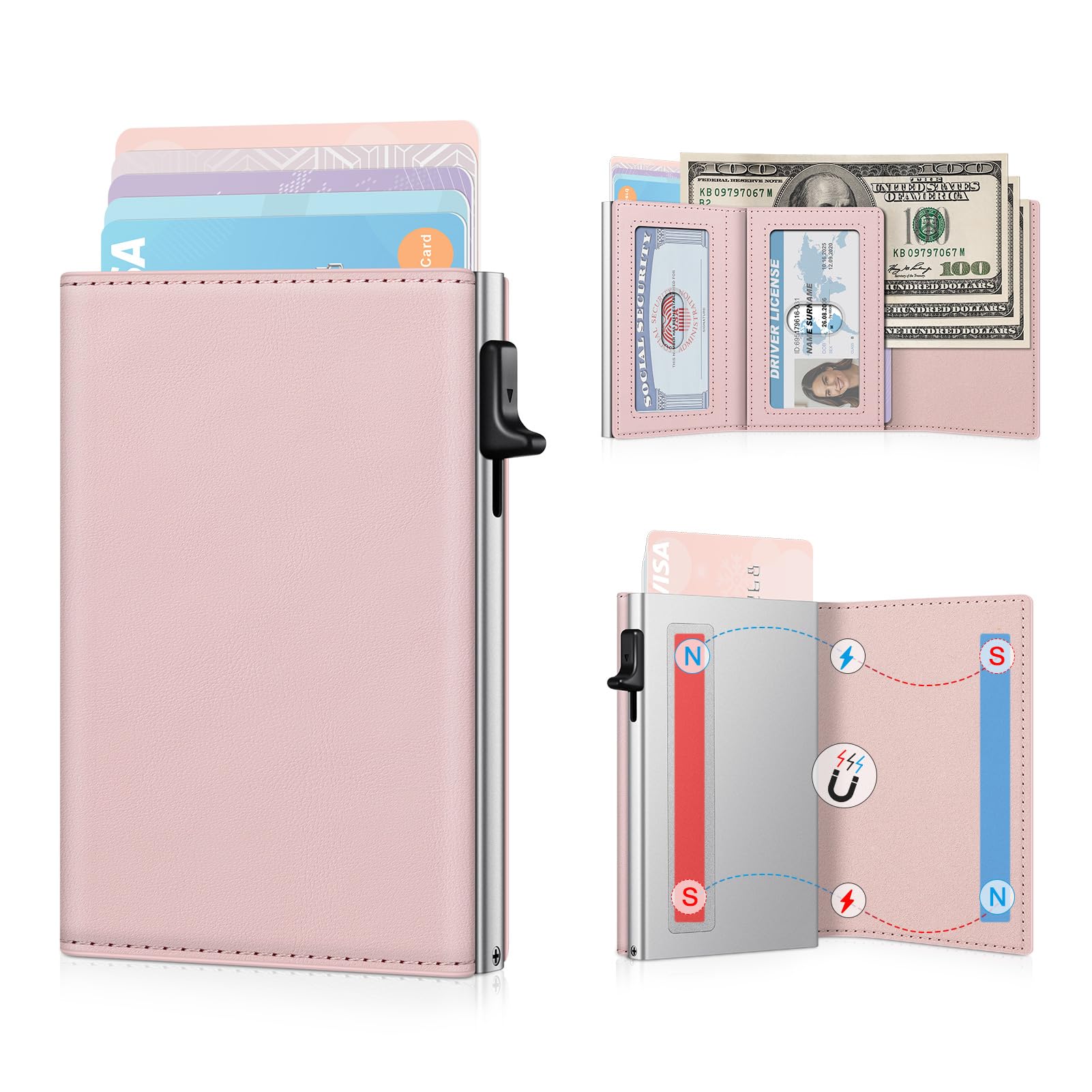 Photo 1 of Ruiici Slim Card Holder Wallet