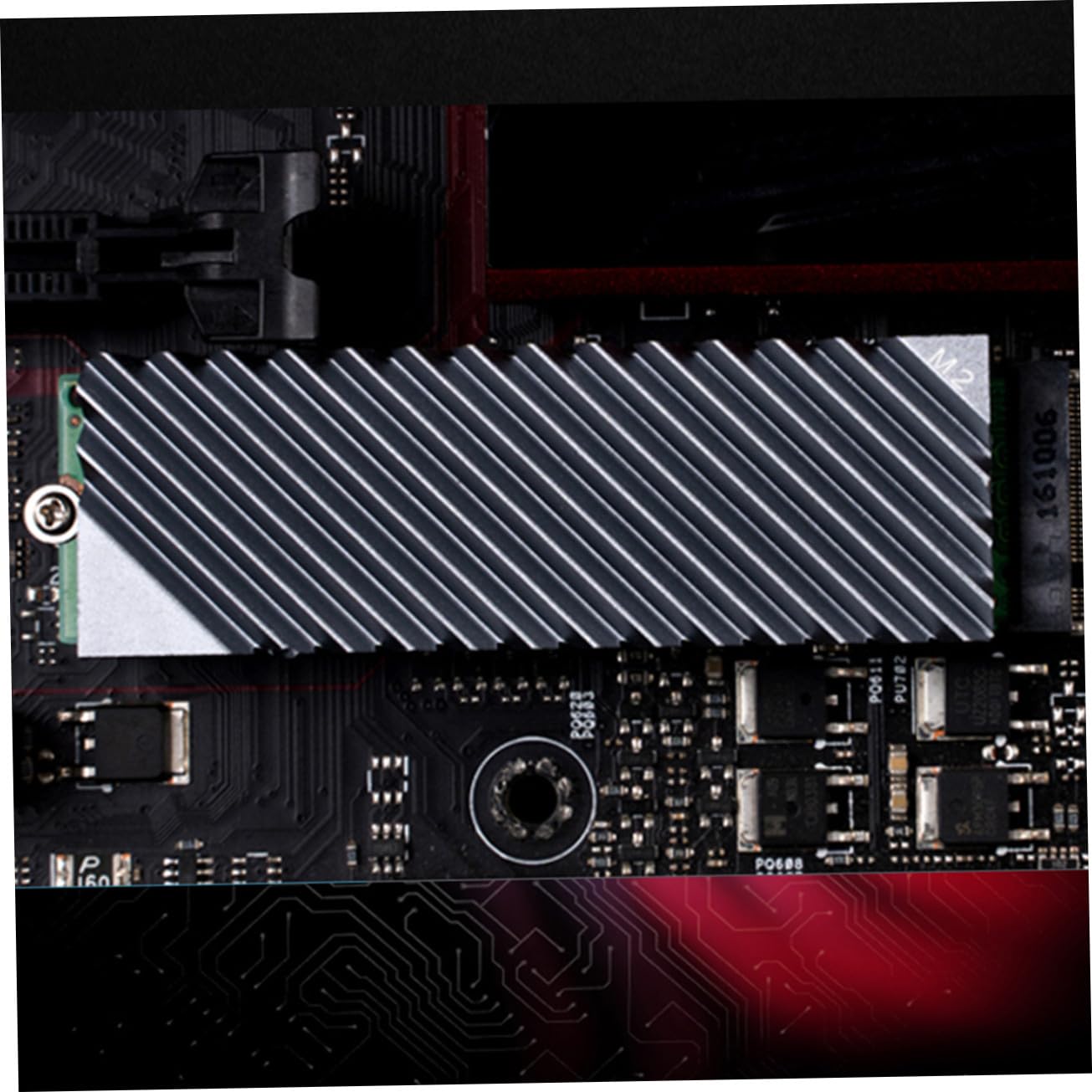 Hemobllo 4pezzi Dissipatore Raffreddamento Ssd Design Facile Installare e Resistente Corrosione Per Schede e Desktop