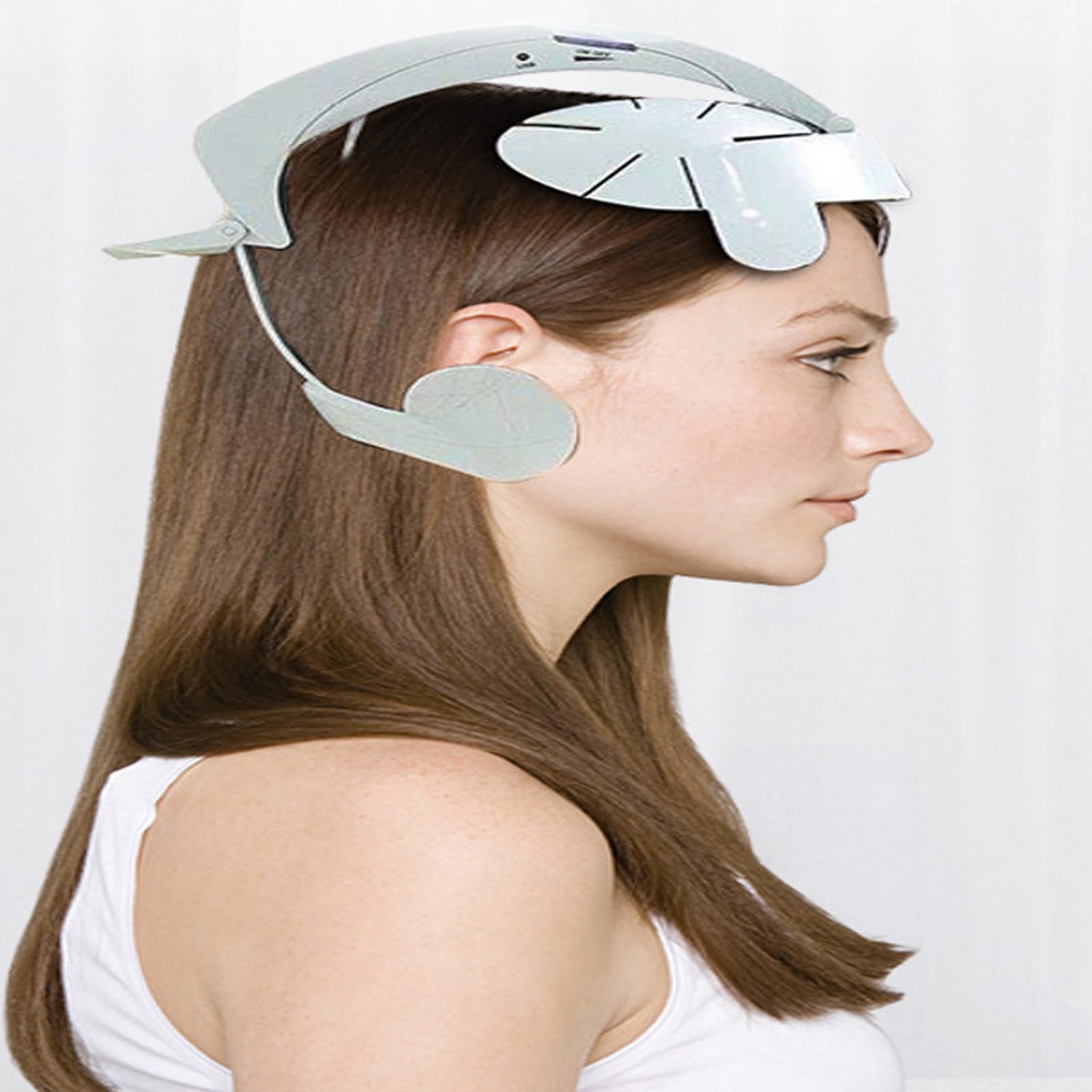 Masajeador De Cabeza Eléctrico, Masajeador De Relajación Cerebral, Ayuda Para Dormir, Relajación, Vibración Del Cuero Cabelludo, Instrumento De Fisioterapia