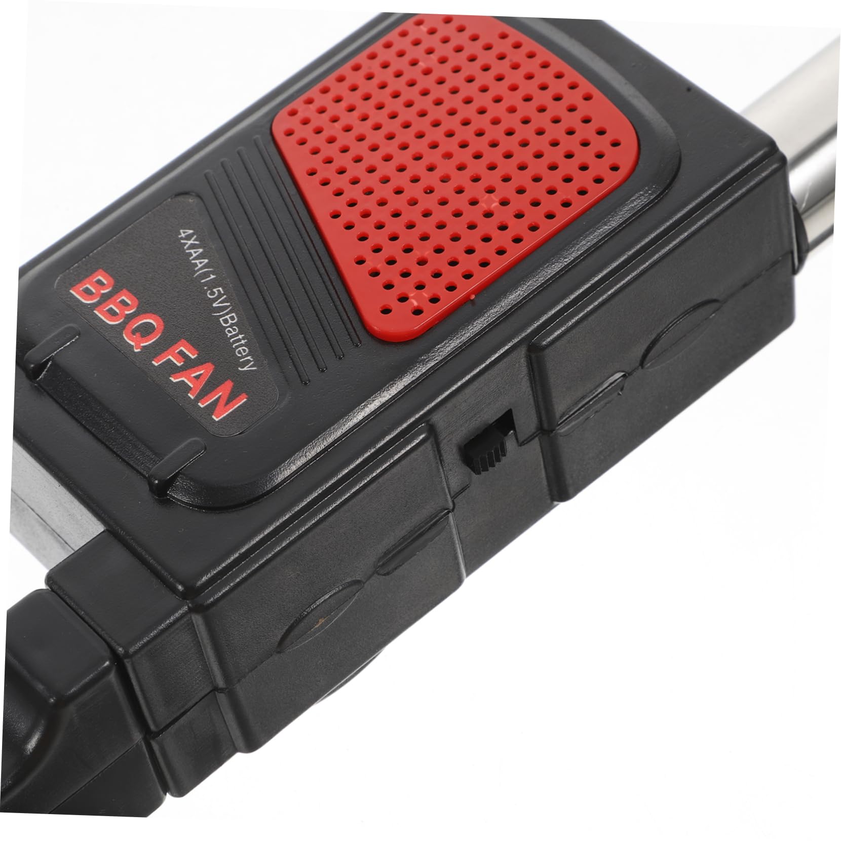 ibasenice Soffiatore Elettrico Portatile per Barbecue e Accendifuoco da Campeggio, Set 2 Pezzi Tubo Ventilatore per Combustione Uniforme, Compatto e Alimentato a Batterie Aa per Cucina