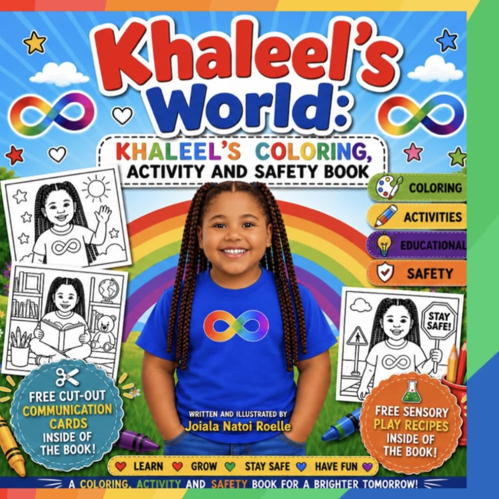 Khaleel’s World: Khaleel’s Coloring, Activity and Safety Book (Khaleel’s World: Activity and Learning Books)