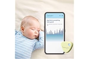 Belly Button Breathing Movement Monitor Diaper Clip Zero-Radiation Sleeping Alarm System