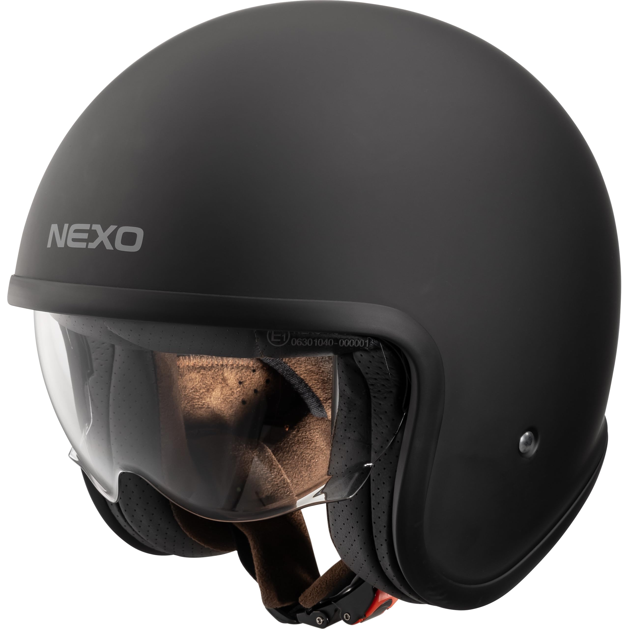 Nexo Jethelm Urban Style II - Thermoplast - 1100g - ECE 22/06 - Integriertes Visier