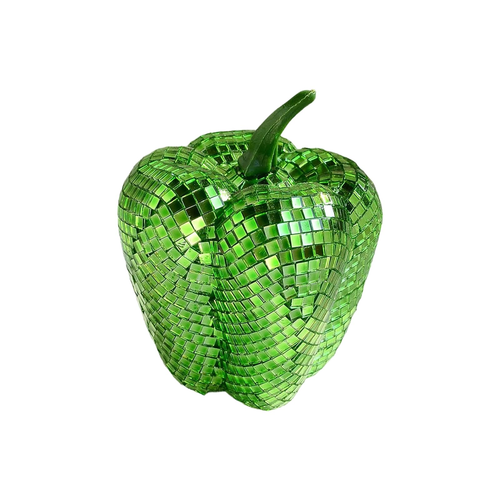 Reflectings Disco Ball Disco Ball Mirrored Glass Mirrored Discos Pear/Tomato/Pepper for Wedding Table Decors Pear