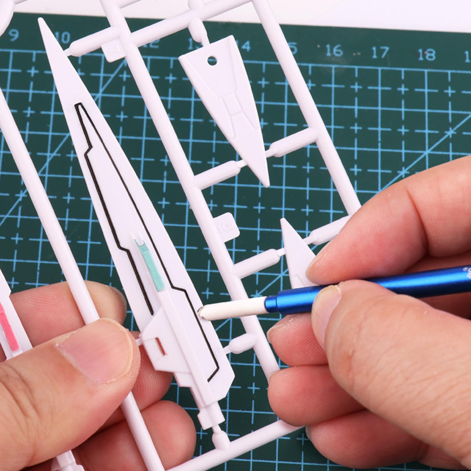Metal Swab Wiping Sticks For Intricate Model Detailing Smooth Finishing Applications Model Weathering & Decal Smoothing