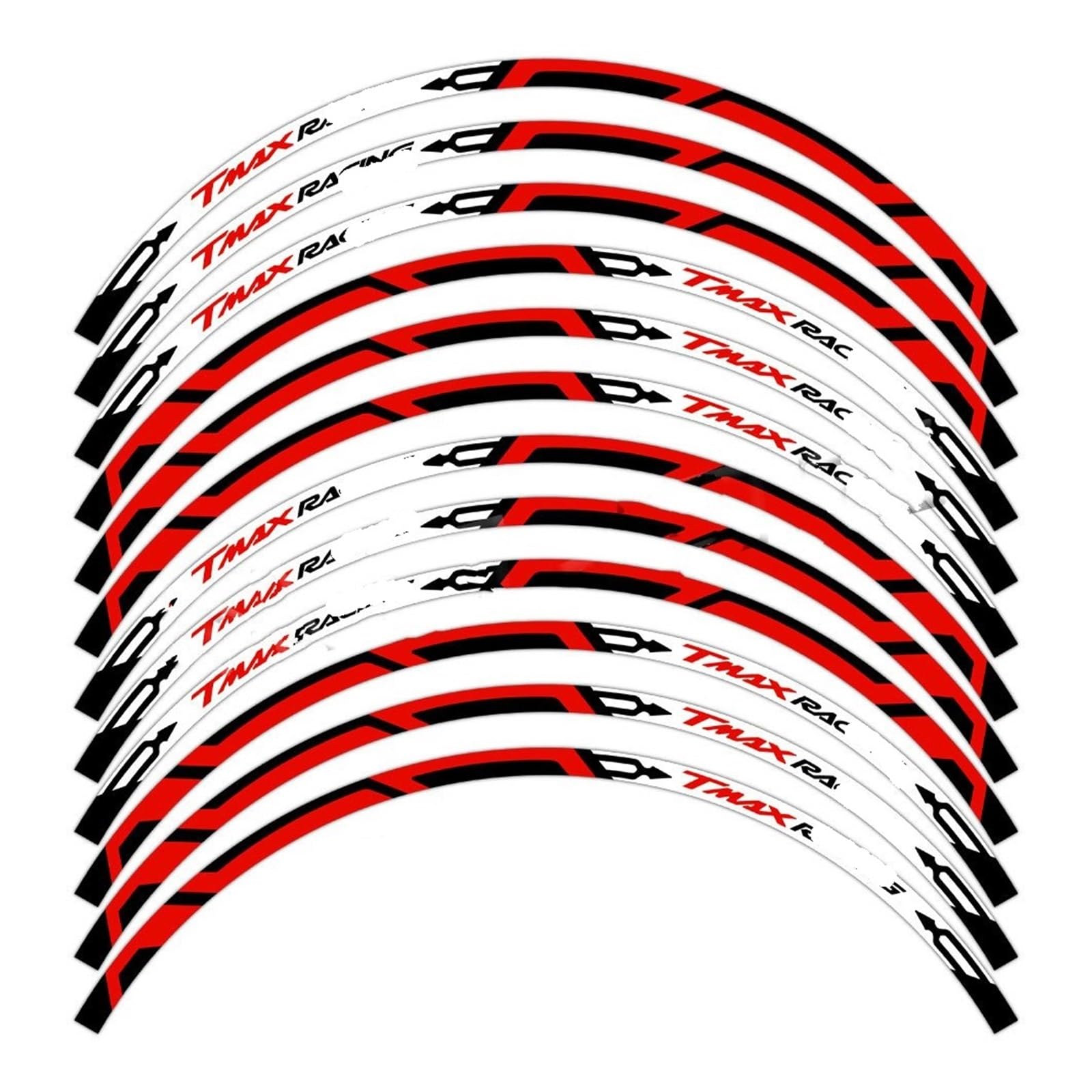 Sticker réfléchissant pour jante TMAX pour augmenter votre visibilité