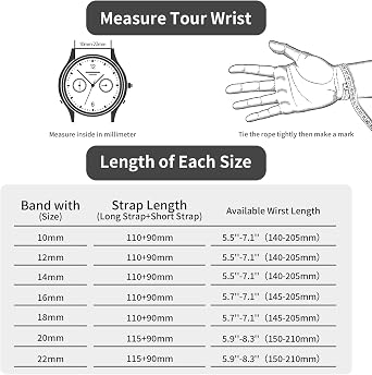TStrap Mesh Watch Strap Metal - Quick Release Watch Bands for Men Women - Stainless Steel Smart Watch Straps Bracelet Replacement - 10mm 12mm 14mm 16mm 18mm 20mm 22mm