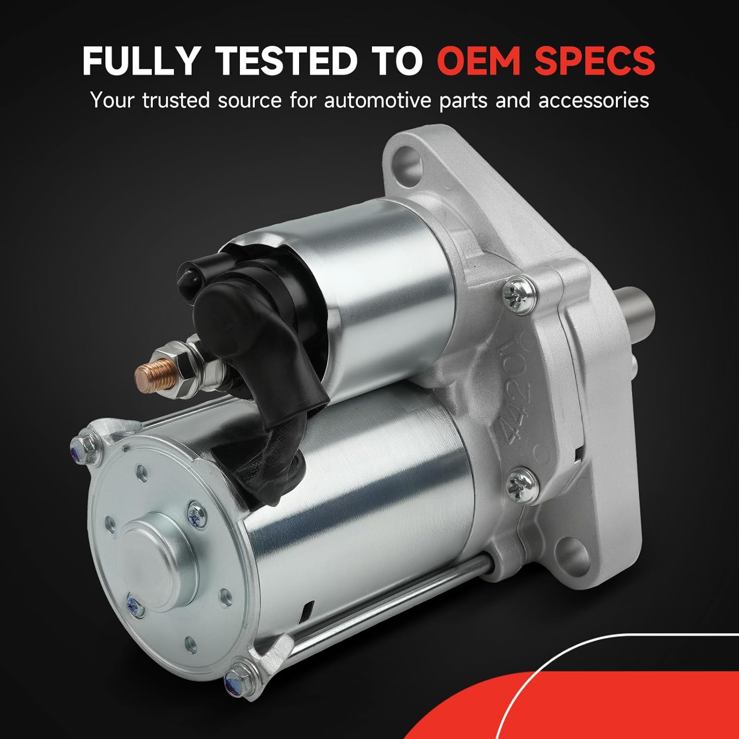 17728N New Starter Compatible with Honda Accord 1998-2007, Pilot 2003-2005, Acura CL 1997-1999, Odyssey 1999-2006, TL 1999-2006, MDX 2001-2002 3.0L 3.5L V6 06312-P8A-5050 410-54027