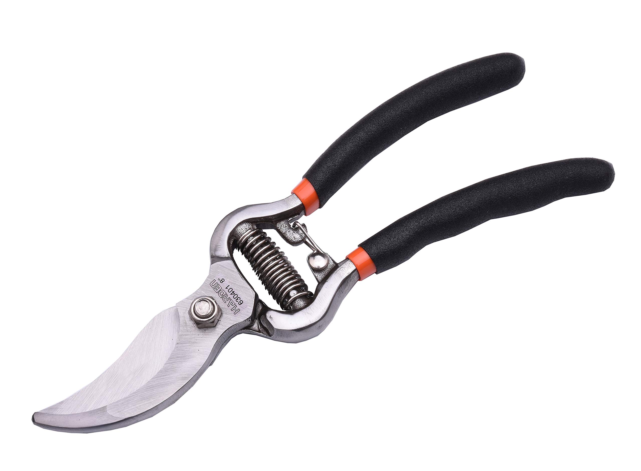 Harden 200mm Professional Garden Pruner - Forged of 65Mn Steel, Comfortable Dipped TPR Handle, Large Spring & Metal Lock - 630401-image-48