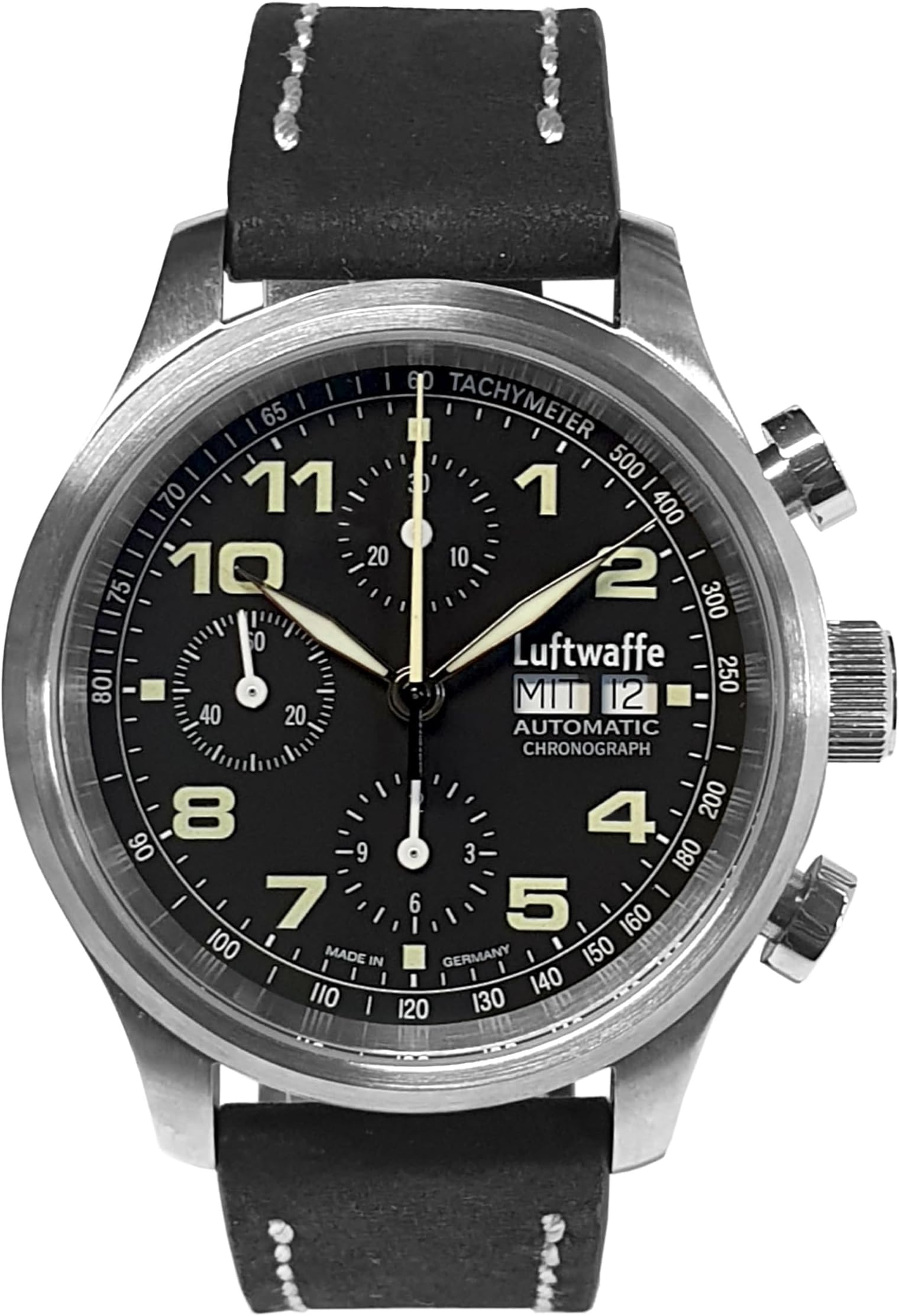 Luftwaffe Pilot Watch German Automatic Chronograph