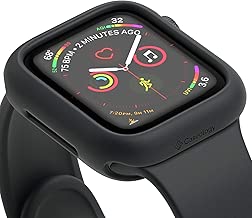 Caseology Nero Desiged for Apple Watch Case for 40mm Series 5 (2019) and Series 4 (2018) - Black - coolthings.us