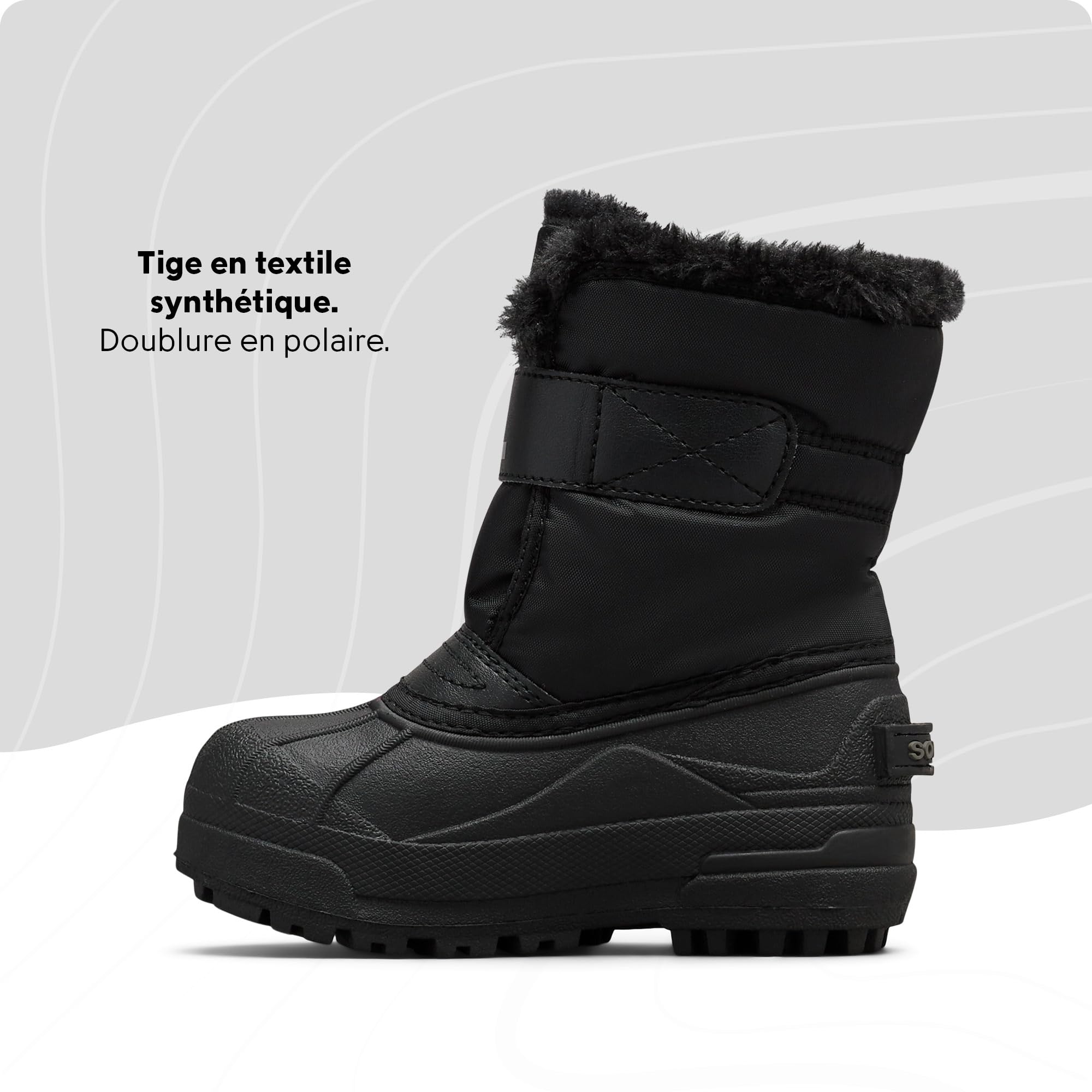 Sorel Snow Commander, Bottes mixte enfant