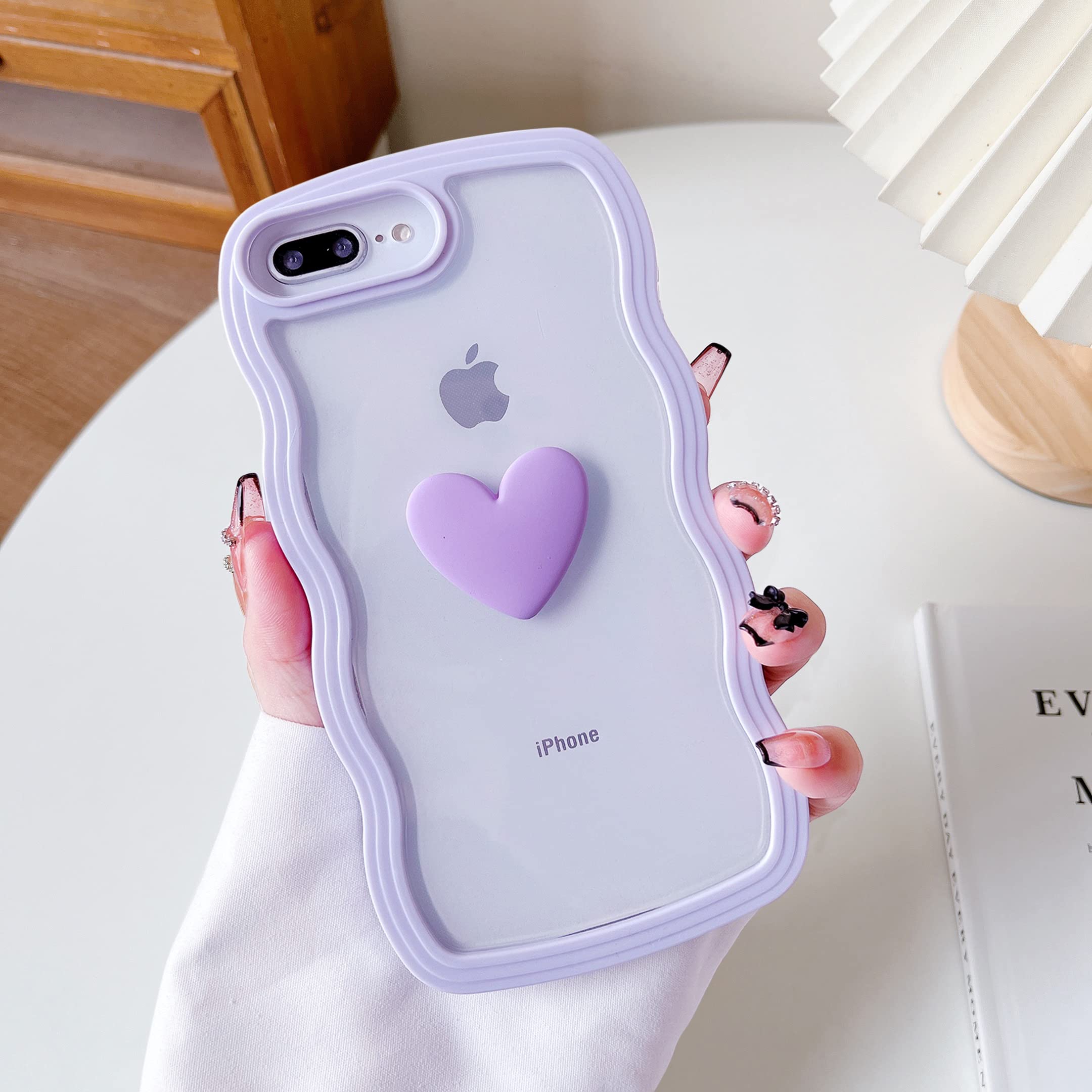 Amazon.co.jp: Qokey iPhone 8 Plus用ケース iPhone 7 Plus用ケース 