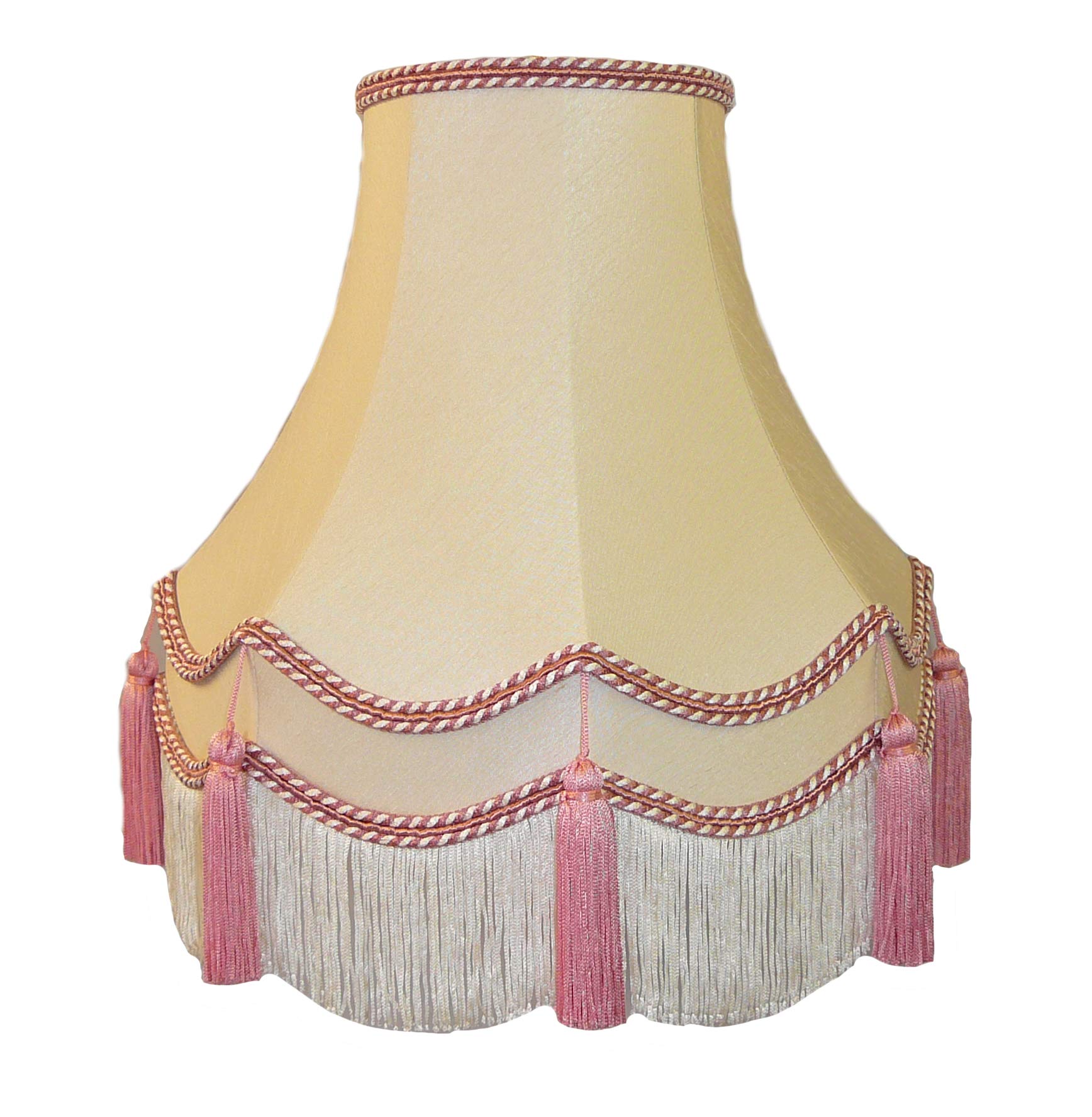 10 Inch Cream and Cream Fabric Lampshades Amazon.co.uk Kitchen & Home
