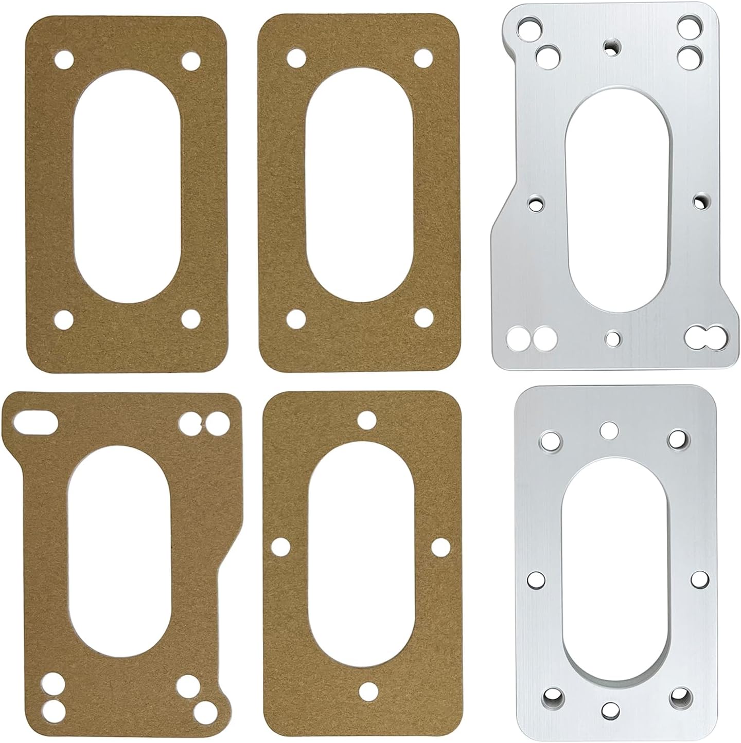 Carburetor Adapter Kit 99004222 Compatible with Toyota 20R 22R, for Weber 32/36 DGEV 38/38 DGES Carb Parts, Carburetor Gasket Set
