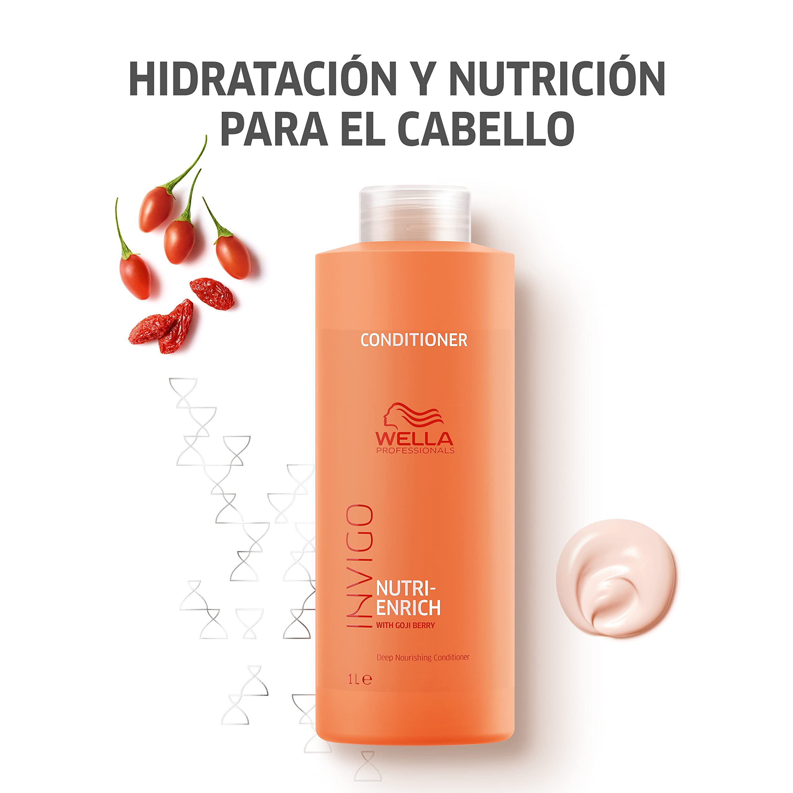Wella Professionals Invigo Nutri-Enrich | Acondicionador |Nutrición Profunda|Cabello Seco/Dañado, 1000ml
