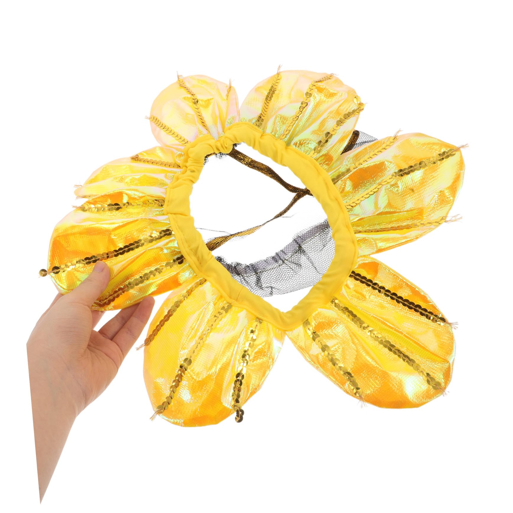 BESPORTBLE Sunflower Headband Kids Party Hat Birthday Decorations for Kids Themed Headwear for Boys Girls Sunflower Party Accessory