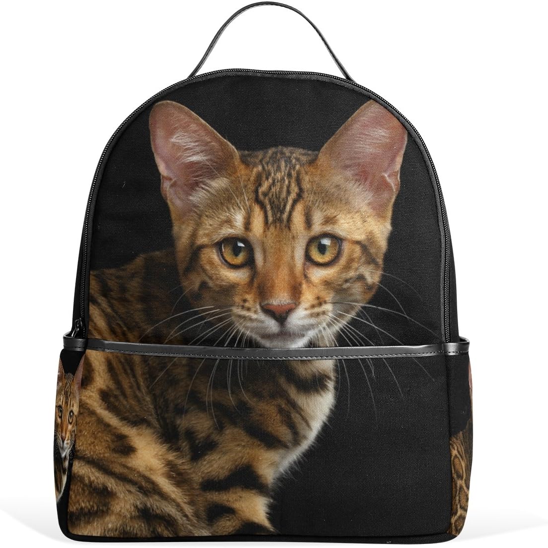 gold cat backpack