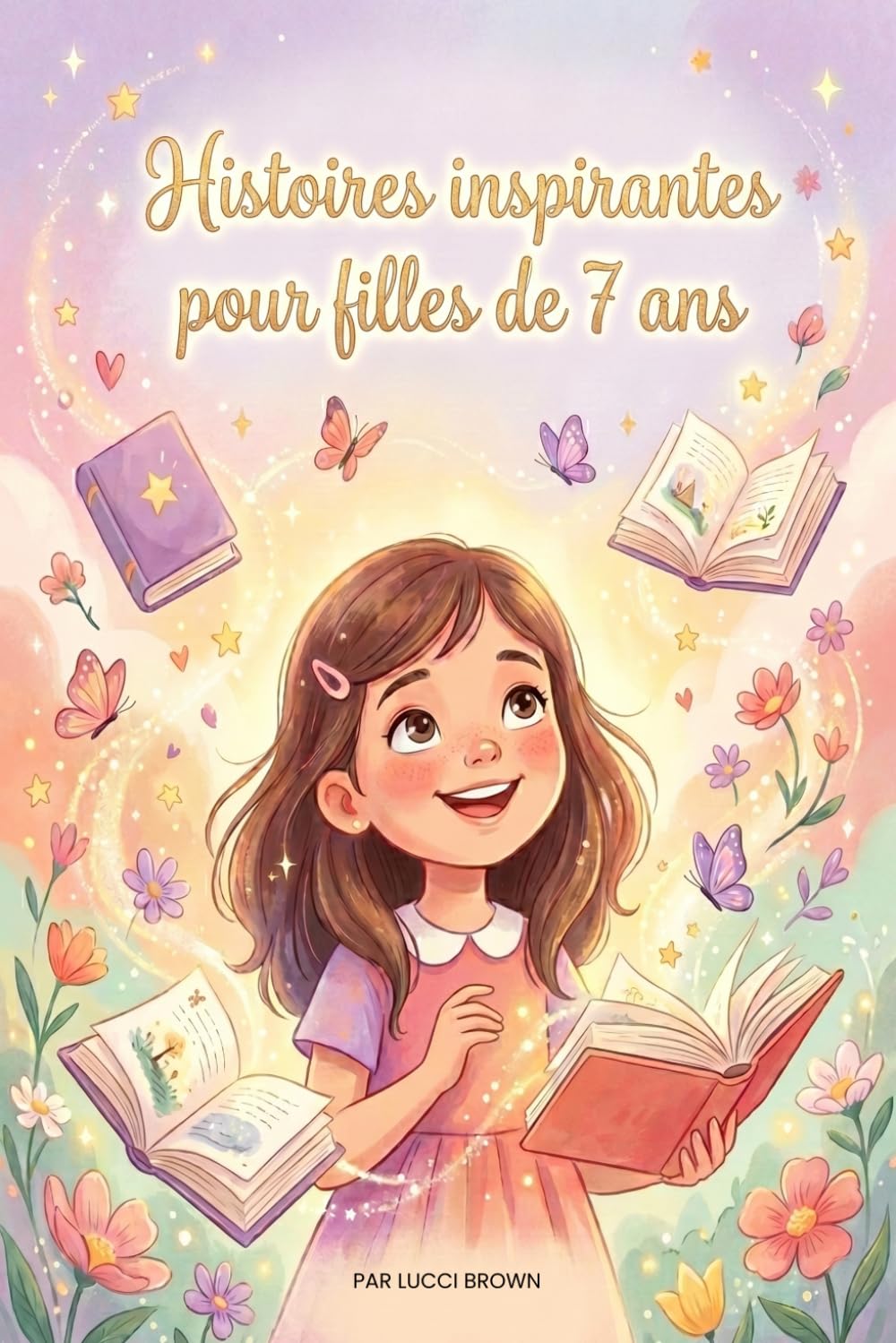 Histoires inspirantes pour filles de 7 ans: 15 récits courts sur la confiance en soi, l’amitié, les émotions, le courage et la gentillesse