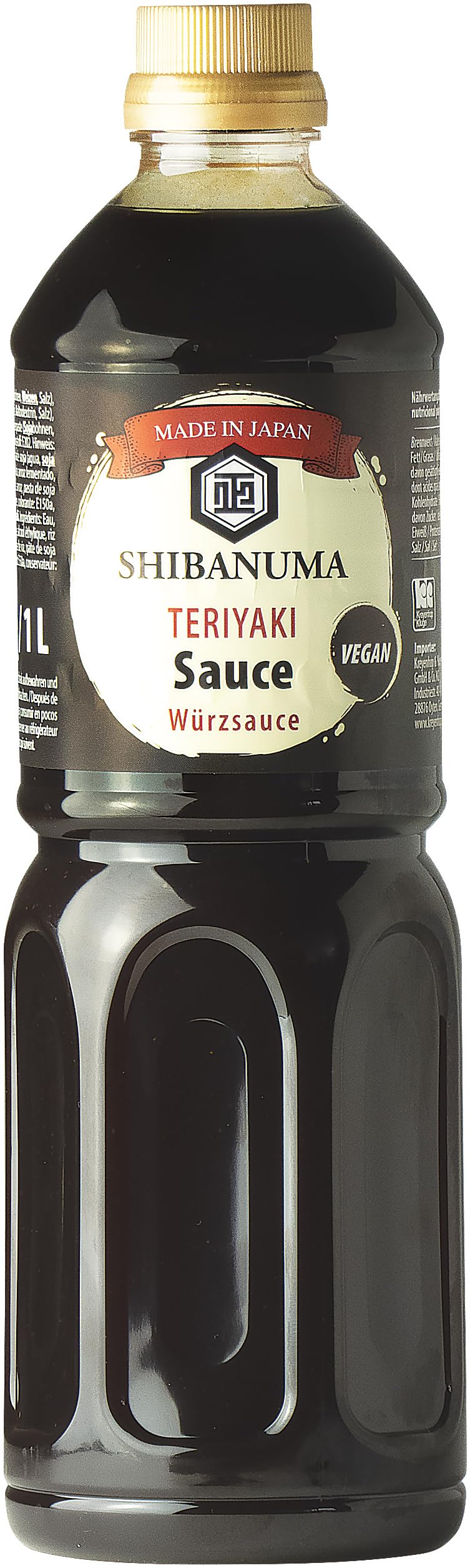 Shibanuma, salsa teriyaki, 1 x 1 litro