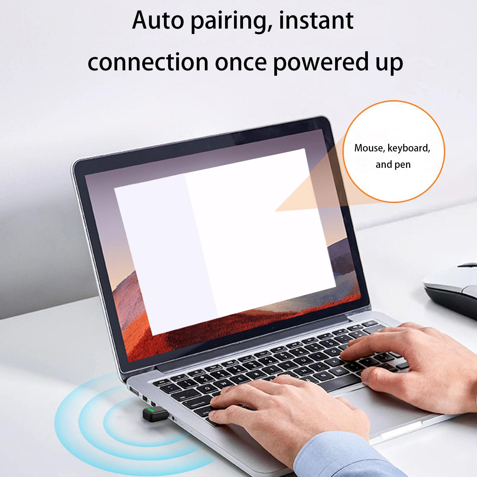 Generic USB Bluetooth 6.0 bezprzewodowy adapter audio odbiornik i nadajnik