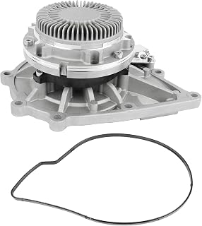 EA4712001101 Electric Water Pump with Belt Compatible with Detroit DD15 DD13 DD16 DD15-13 Engine Freightliner Cascadia Trunk Replaces EA4722001601