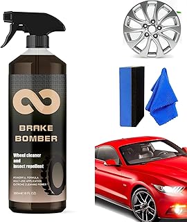 Brake Bomber Wheel Cleaner, Stealth Brake Bomber Wheel Cleaner, Stealth Garage Brake Bomber, Non-Acid Wheel Cleaner, Perfect for Cleaning Wheels, Brake Wheel Cleaner,Chrome and Wheels (1PC)
