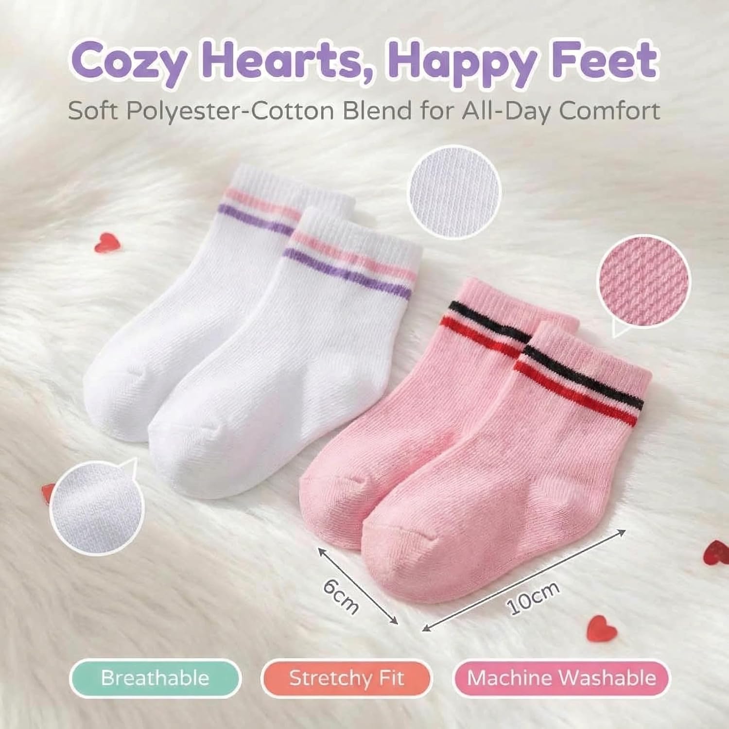 Doll Shoes for 18 Inch American Dolls, Includes 7 Doll Shoes ( Random from 20 ) and 2 Doll Socks, Fashion Princess Shoes Boots Leather Shoes Canvas Sneaker, Gifts for Little Kids