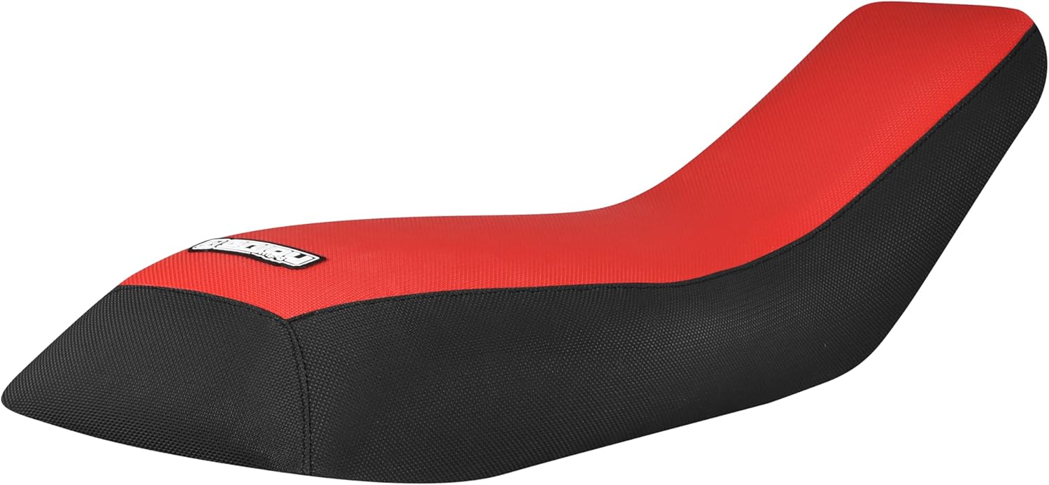 Enjoy Mfg Seat Cover - Compatible with Polaris 2004-2009 Scrambler 500, 2004-2006 Trail Blazer 250 - Standard - #313 (All Black Standard)