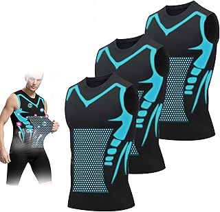 Energxcell Ionic Shaping Vest Men,Comfortable 2023 New Version Energxcell Ionic Shaping Vest for Men