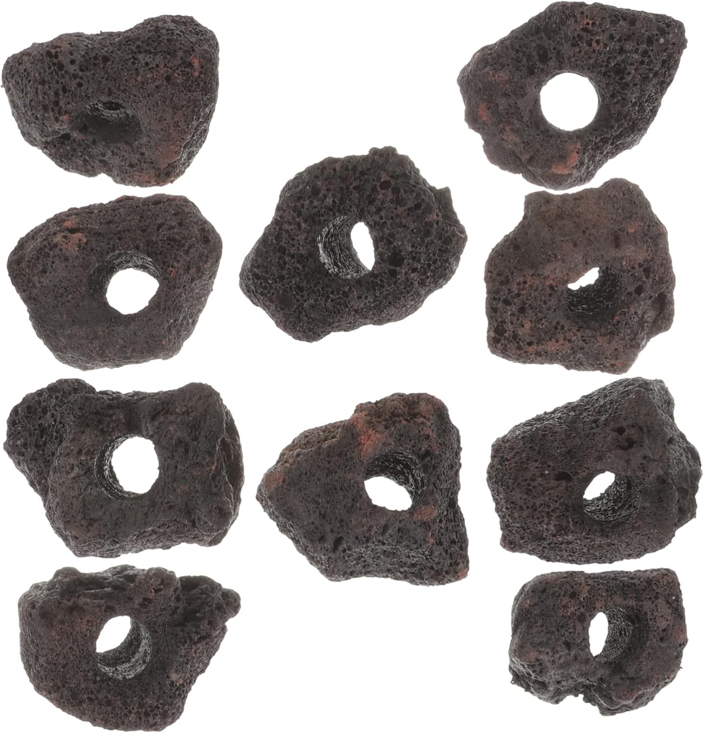 BESPORTBLE 20pcs Volcanic Rock Plant Fixing for Aquatic Plants for Fish Tank Decoration for Healthy Root Growth