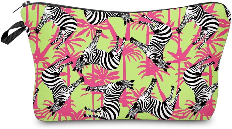 LOOMILOO Cosmetic Bag for Women, Adorable Roomy Makeup Bags Travel Water Resistant Toiletry Bag Accessories Organizer (L2-55120)
