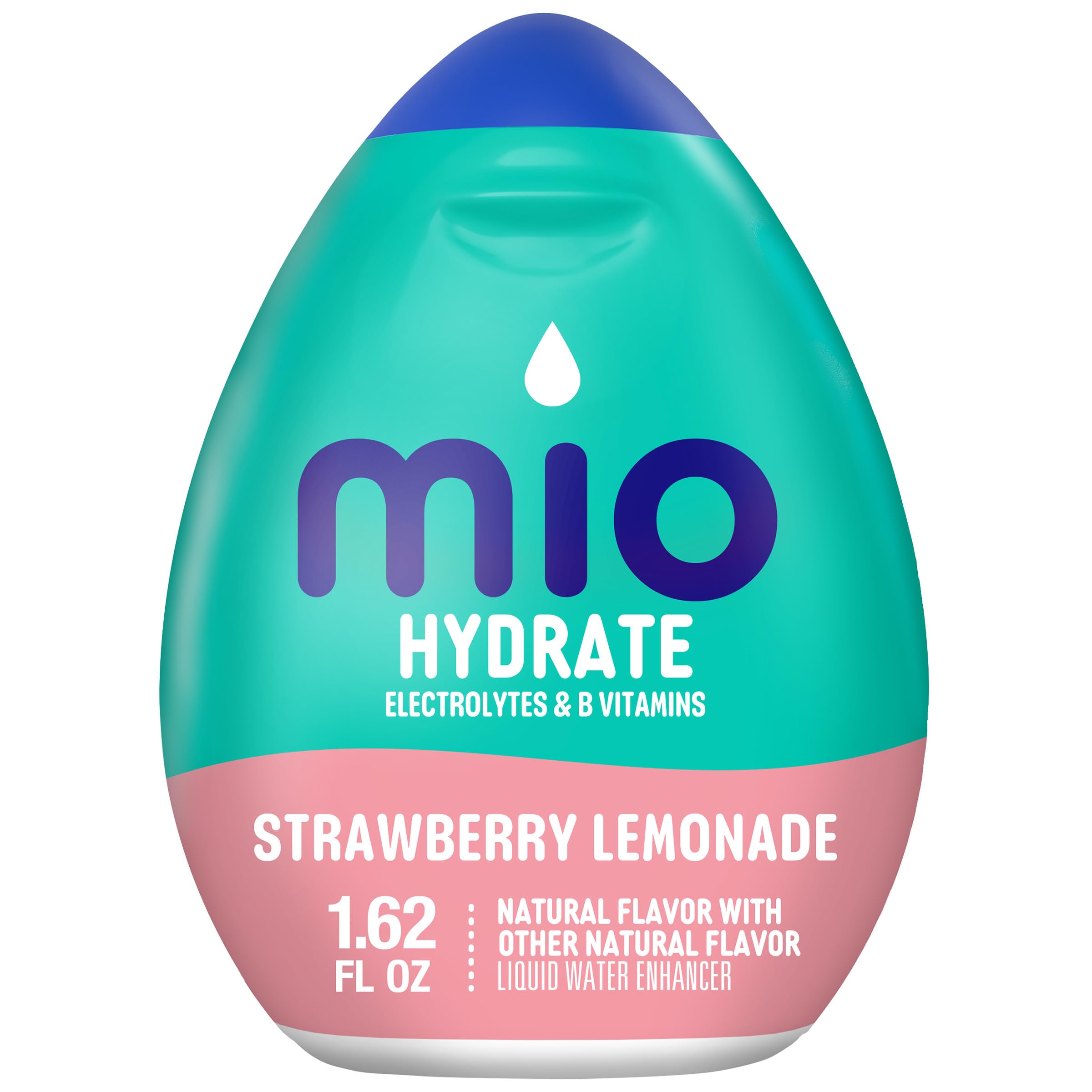 MioHydrate Strawberry Lemonade Flavored with other natural flavor Liquid Water Enhancer, 1.62 fl oz Bottle