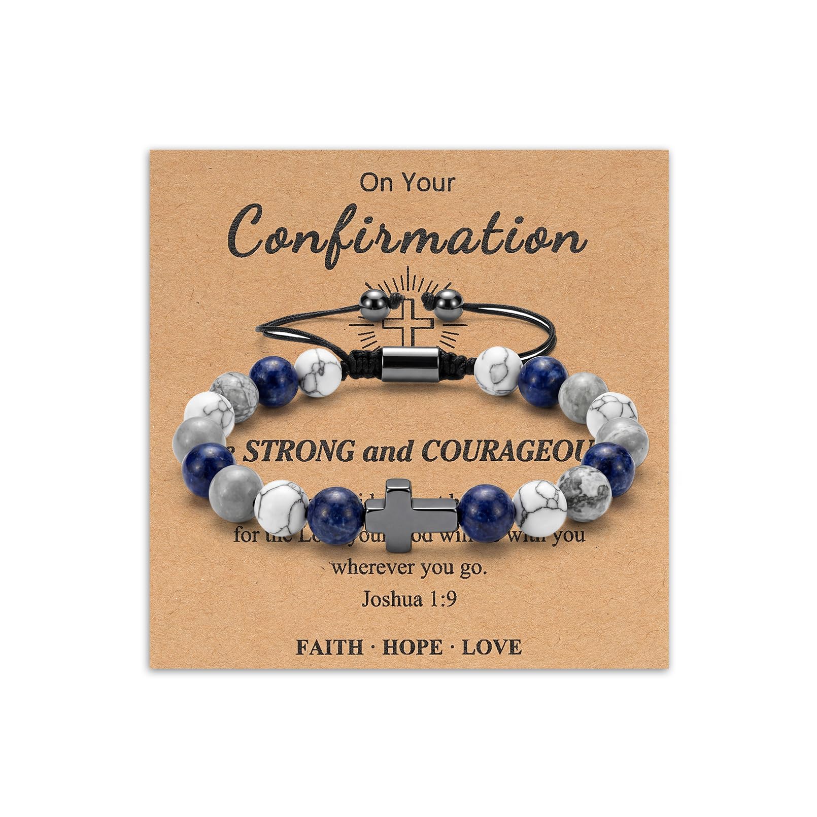 10th 13th 16th Birthday Gifts for Boys, Braided Rope Rugby Bracelets with Tiger Eye Obsidian, Rugby Bracelet Gifts for Teenage Boys Son Nephew Brother Grandson