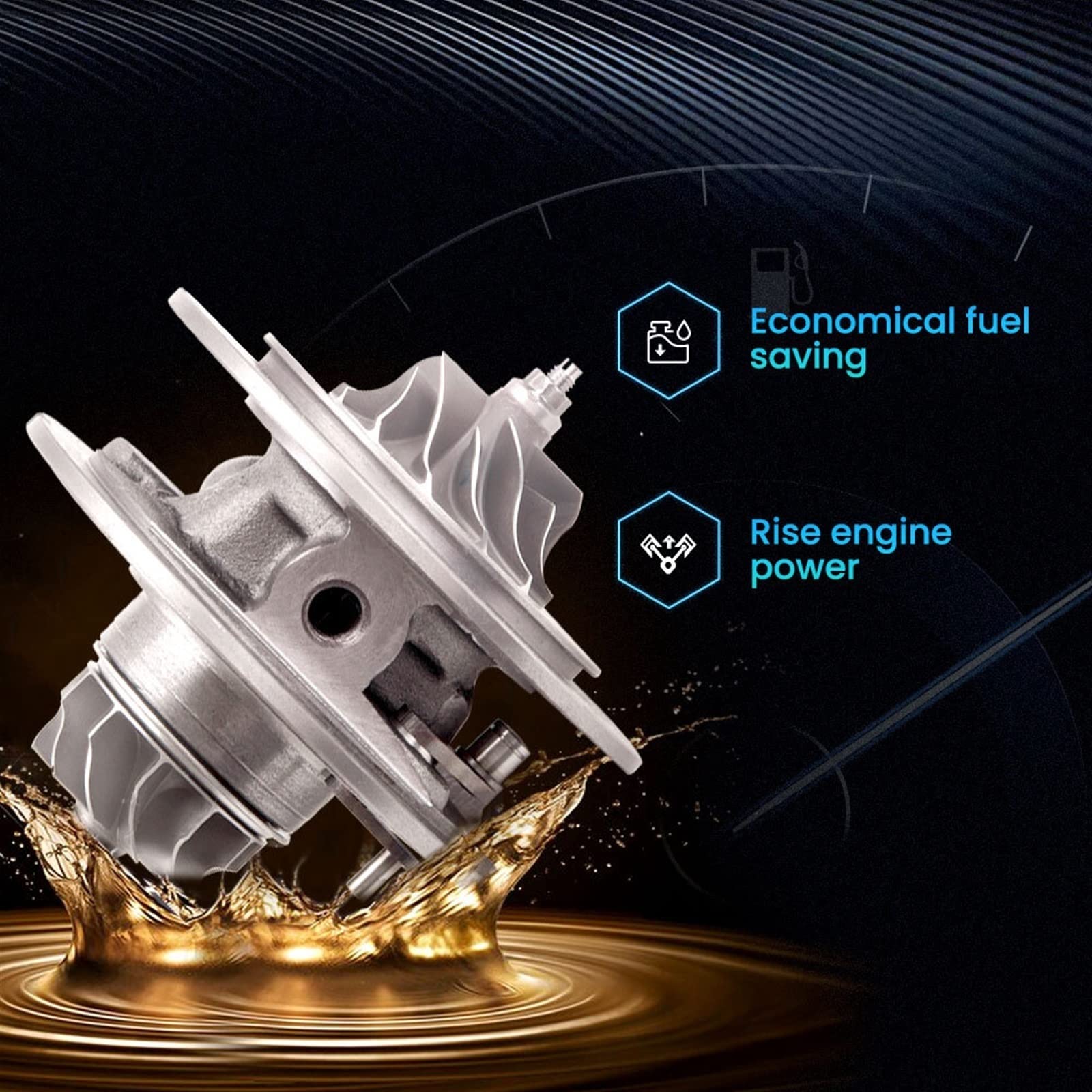 Turbo Cartridge Chra Compatible With BMW 320D E90 E91 E92 E93 2.0D 130KW 177HP 472468601 49335-00220