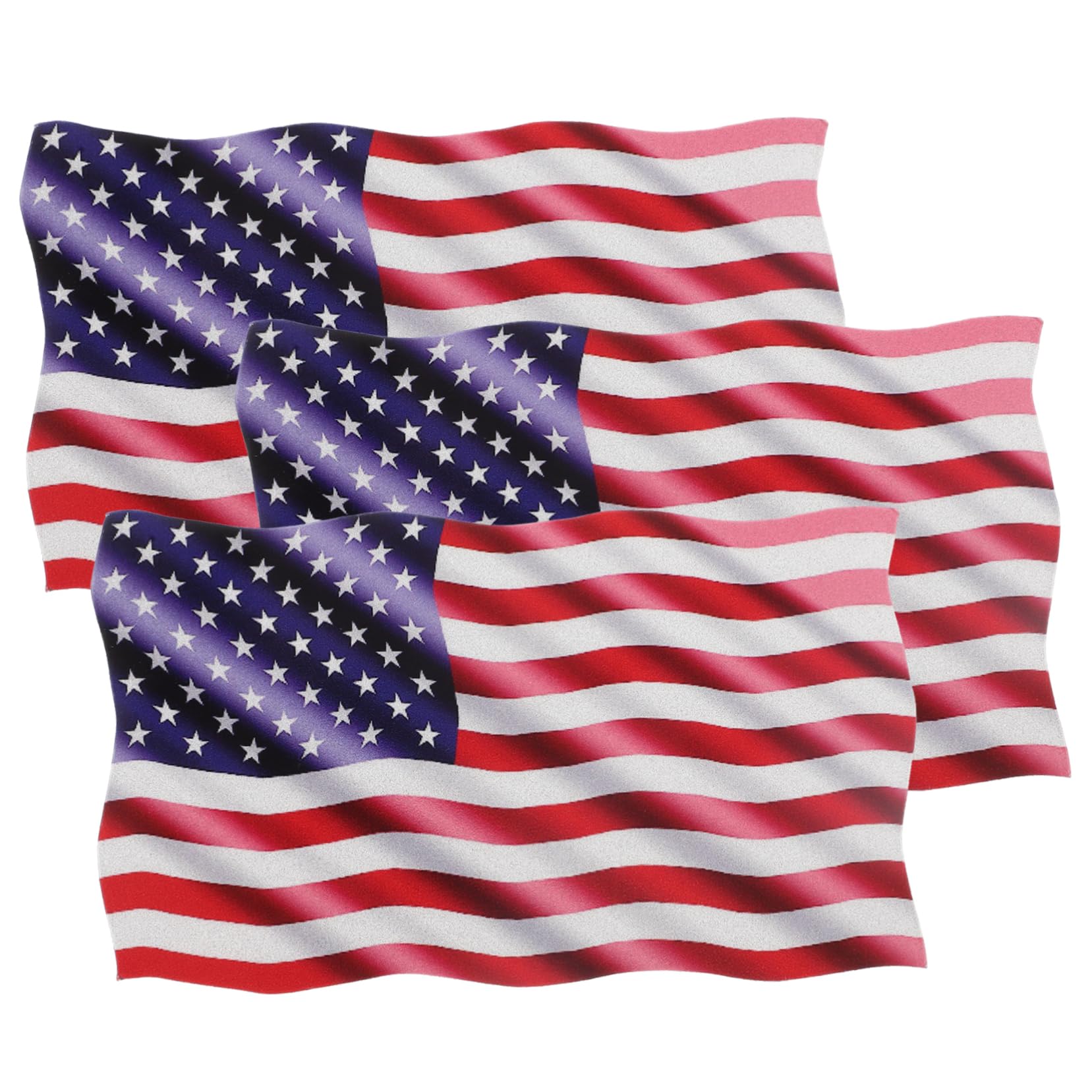 3 Magneti Bandiera Americana Per Auto - Adesivi Riflettenti, Forte Attrazione, Per Paraurti - Foto 7