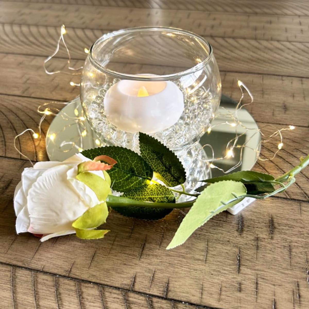 Small Round Mirrors for Centerpieces, 6 Inch 7PCS 2mm Acrylic Mirrors Candle Plate Circle Mirror Candles Trays Mirror Tiles for Wedding Table Centerpieces Birthday Decorations, Crafts, Wall Decor