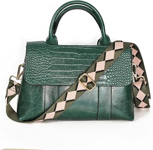 Miniatura 119 de Kolti Correa de repuesto para bolso, bolso cruzado a rayas anchas ajustables Hebilla de oro-04