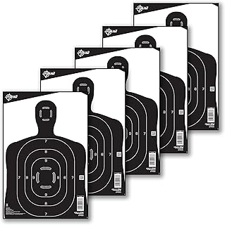 Allen Company EZ AimÂ® Silhouette Paper Shooting Targets, 12