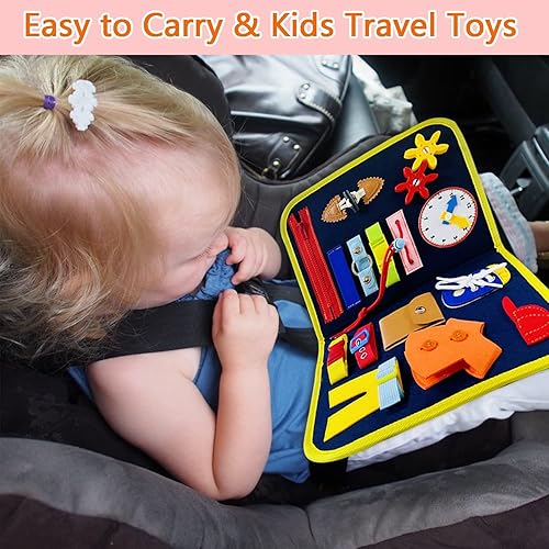 Miniatura 4 de Montessori - Juguetes de aprendizaje para niños pequeños de 1 a 3 años juguetes preescolares para niños pequeños de viaje