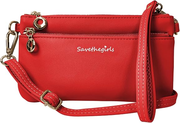 Save the Girls Cell Phone Purse - Touch Screen Womens Crossbody Bag - Clutch Purses for Women Bella